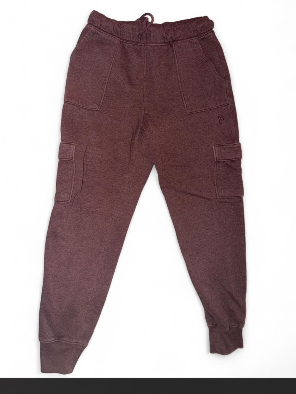 Victoria's Secret PINK burgundy cargo sweatpants